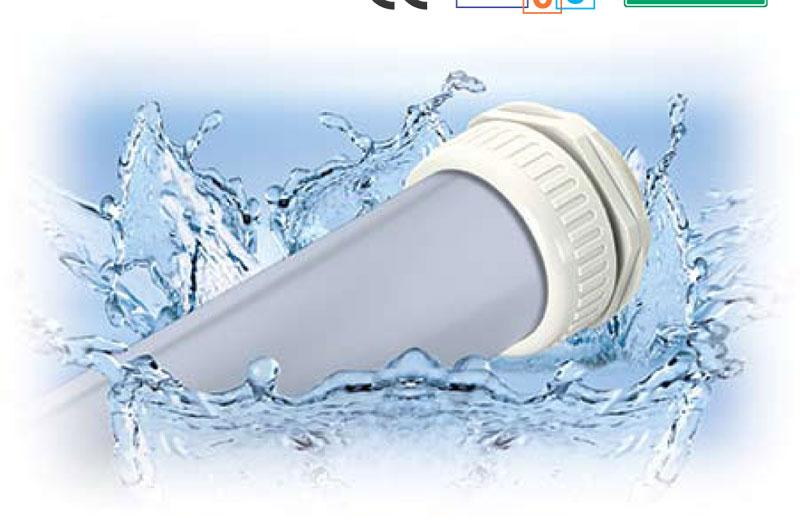 防水型圓管尼龍盒接頭